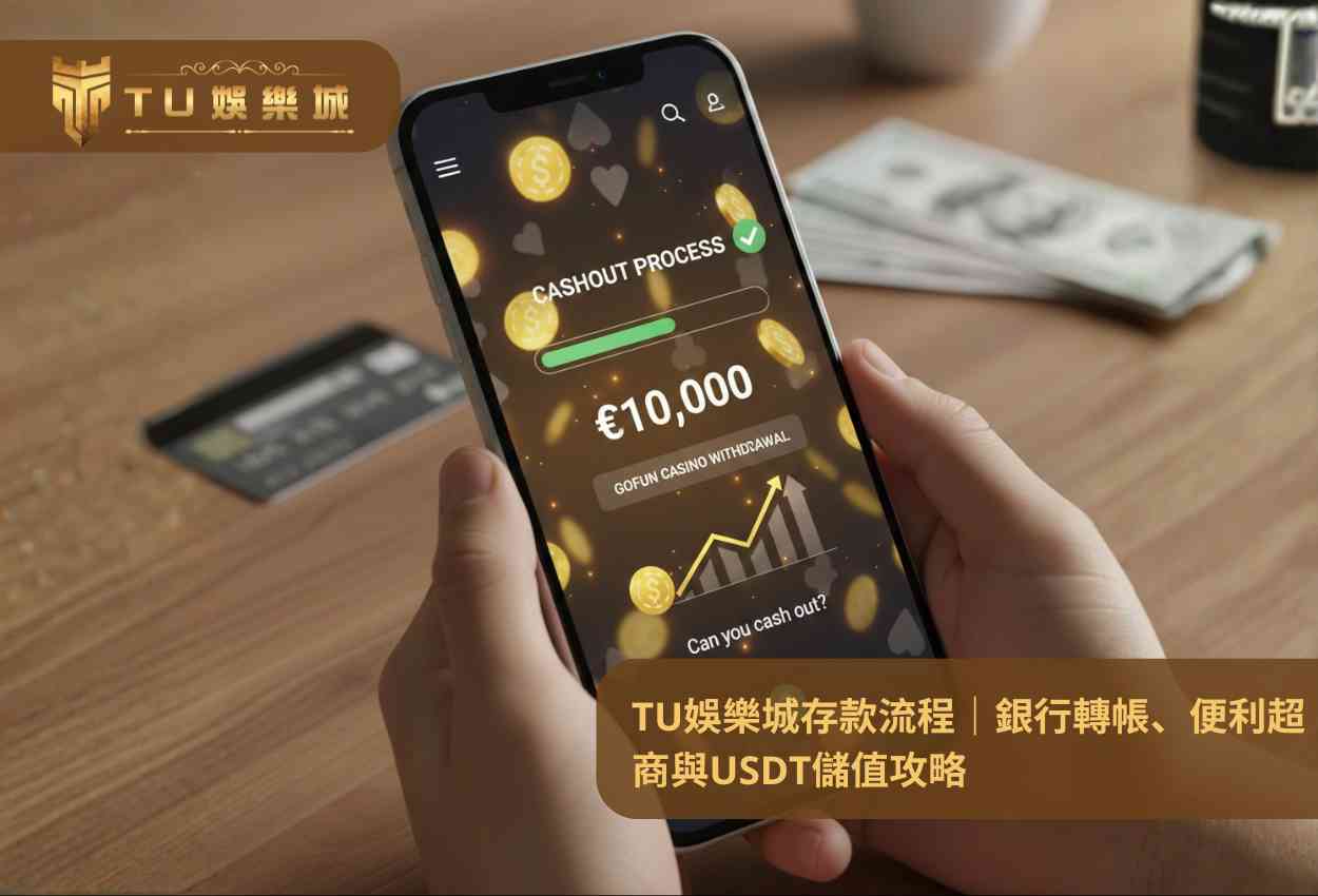 TU娛樂城存款流程｜銀行轉帳、便利超商與USDT儲值攻略