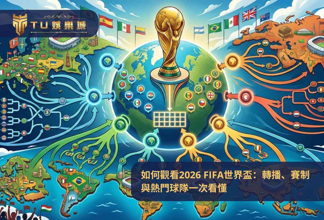 如何觀看2026 FIFA世界盃：轉播、賽制與熱門球隊一次看懂2026世界盃