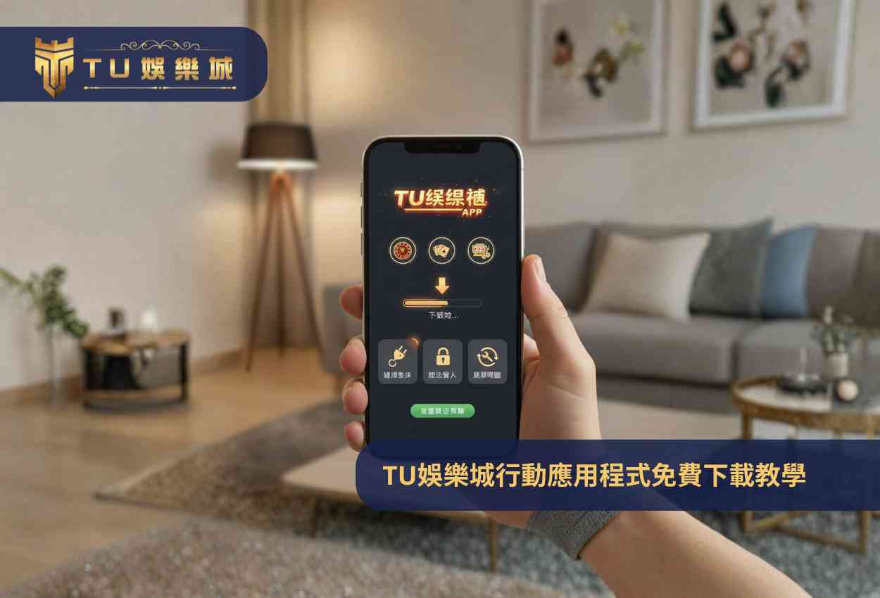 TU娛樂城行動應用程式免費下載教學