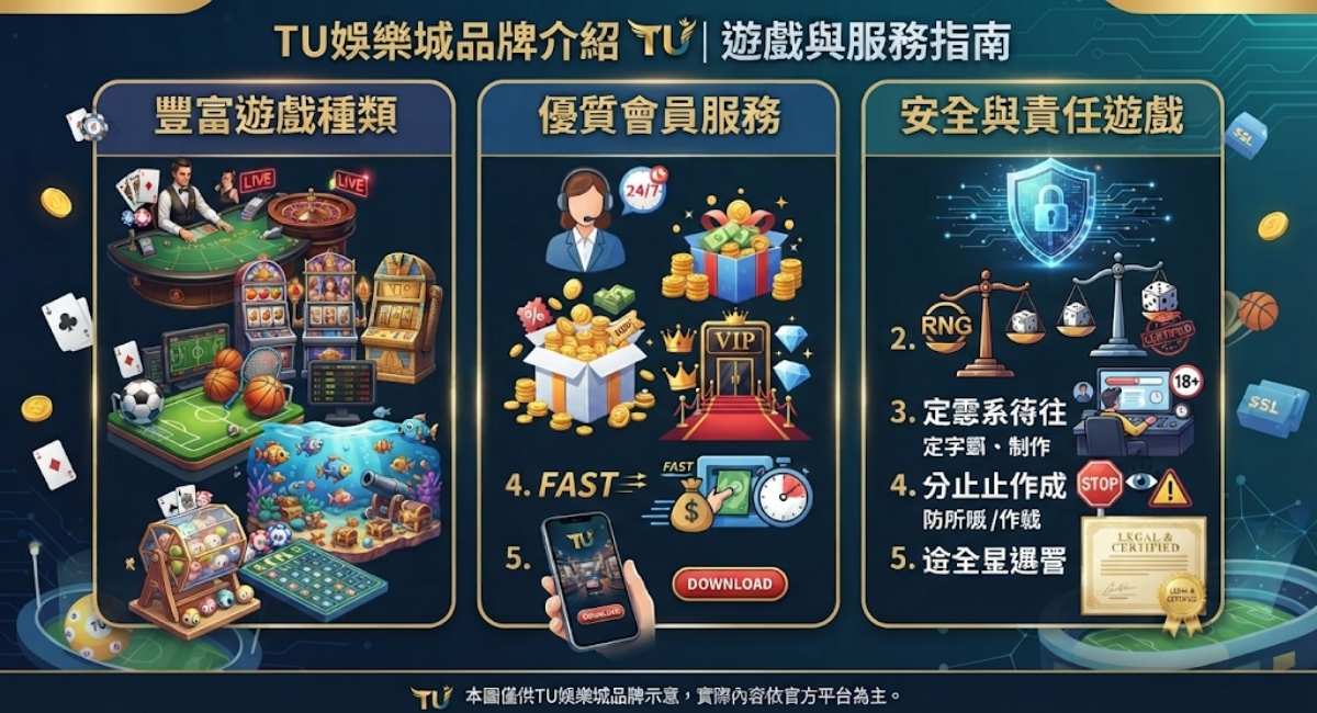 TU娛樂城是什麼?先從品牌定位與服務內容了解
